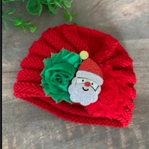 Santa Baby Girl’s Hat - Picture 1 of 6